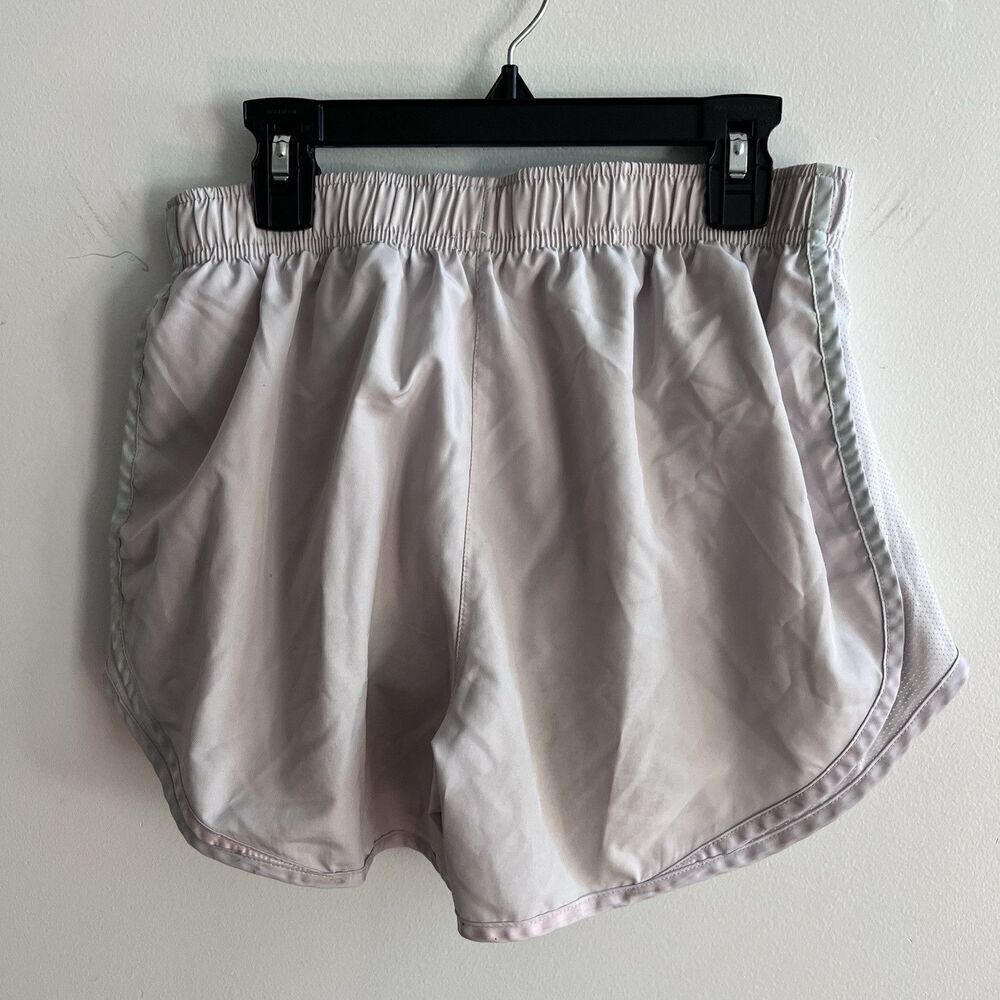 Women’s Nike Dri-Fit Tempo Lined Running Shorts Lavender Gray Trim Medium *flaw - Picture 5 of 11